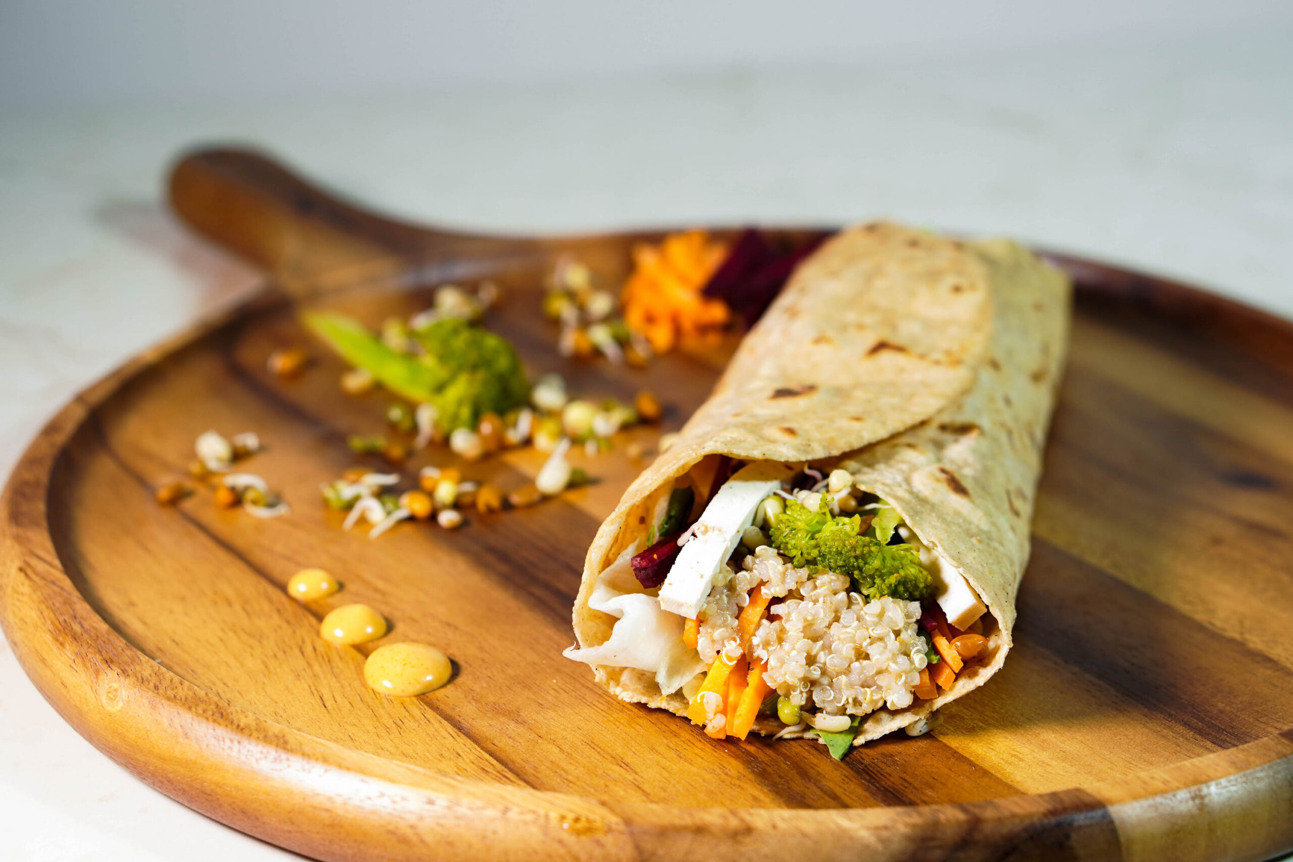 Image of Harvest Salad wrap
