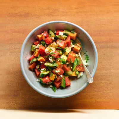 Melon Medley Crunch Salad